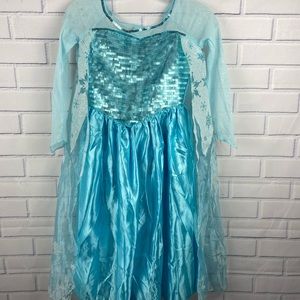 Girls Elsa Costume